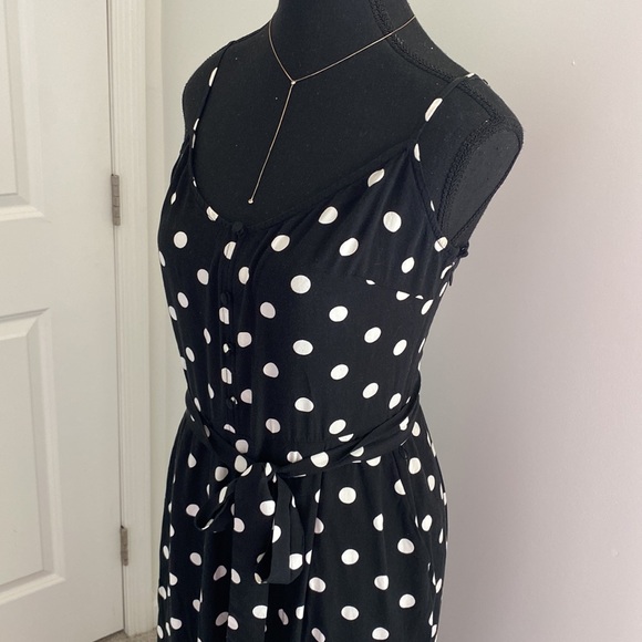 J Crew polka dot jumpsuit - Picture 2 of 4